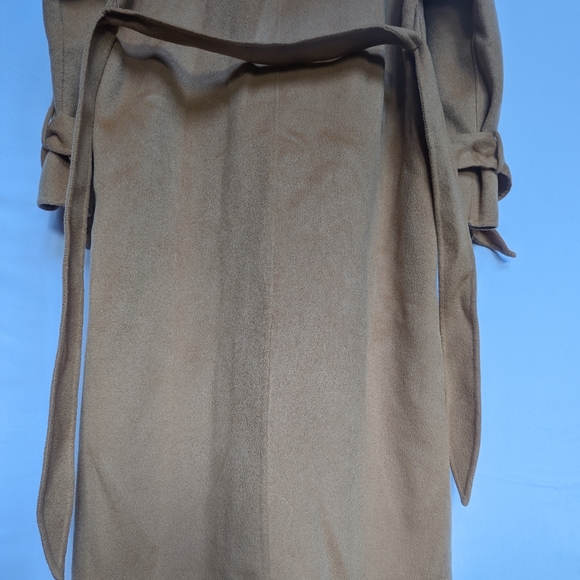 MARC CAIN Trench Coat Cashmere & Wool NWT MSRP $1780.00 SZ N1 (2/4 or S) - Picture 5 of 6